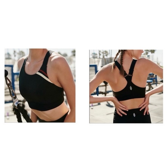 NWT Free People FP Movement sports bra in black - Picture 3 of 3